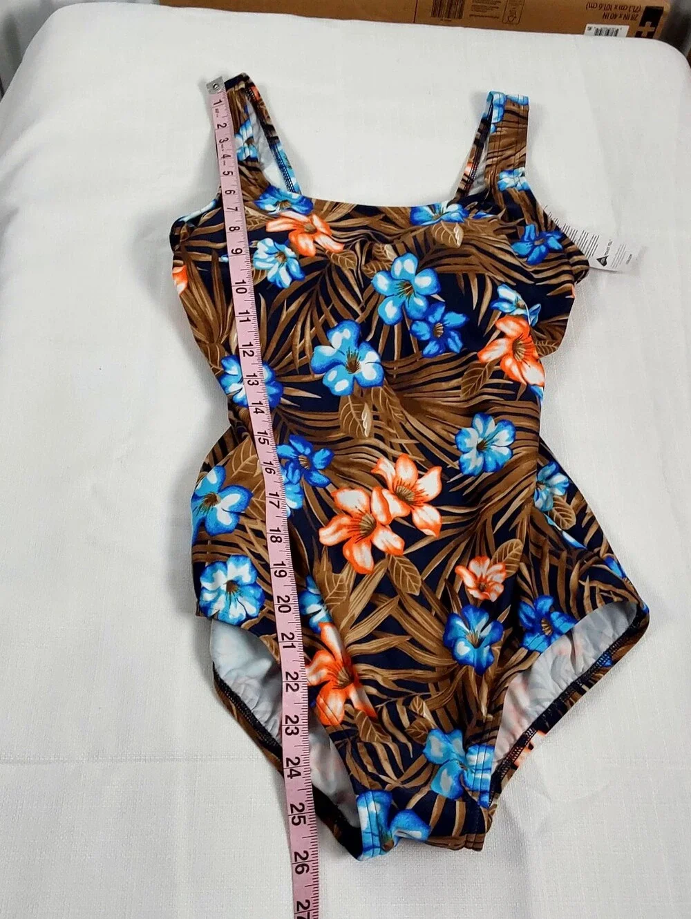 Lands' Floral One Piece Swimsuit